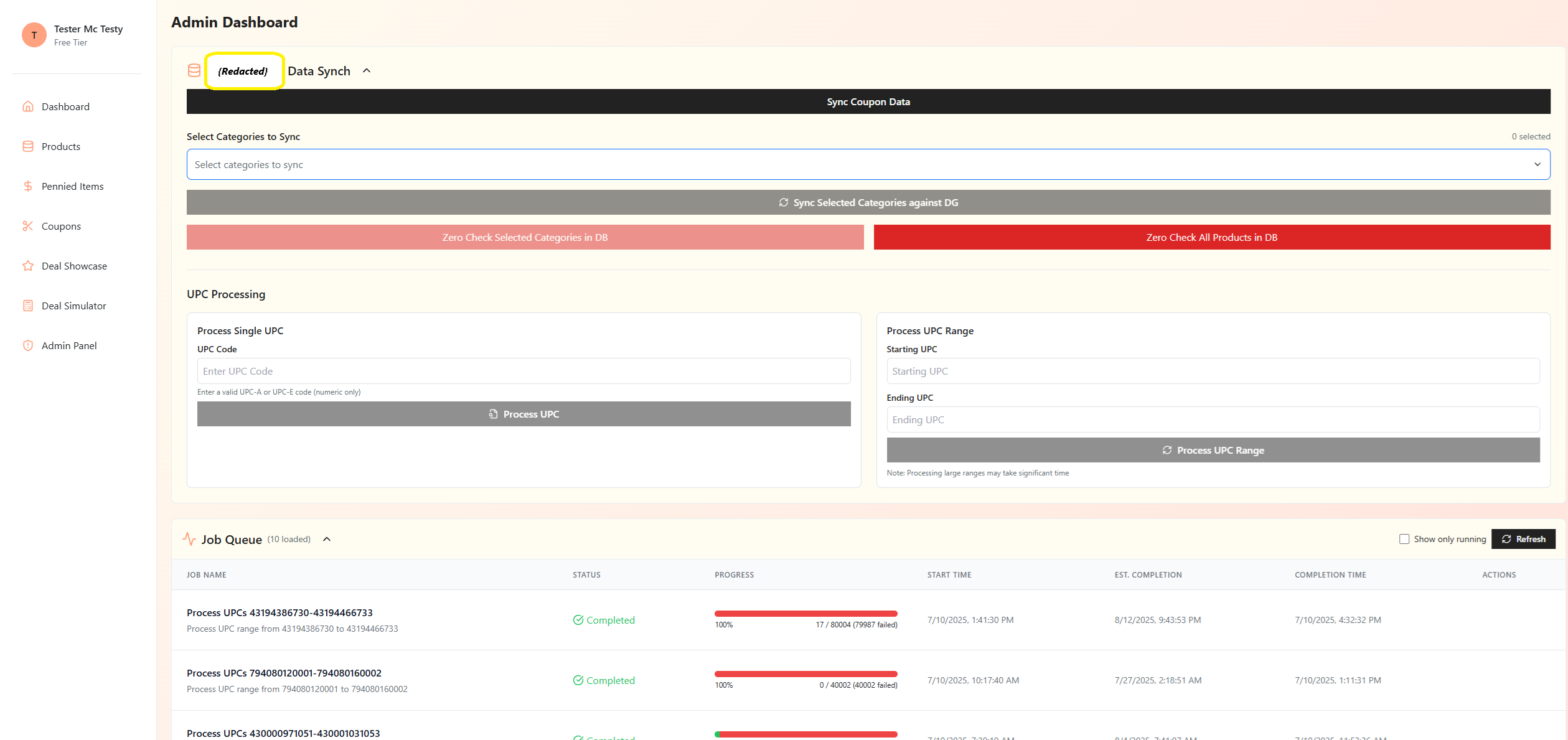 Admin Management